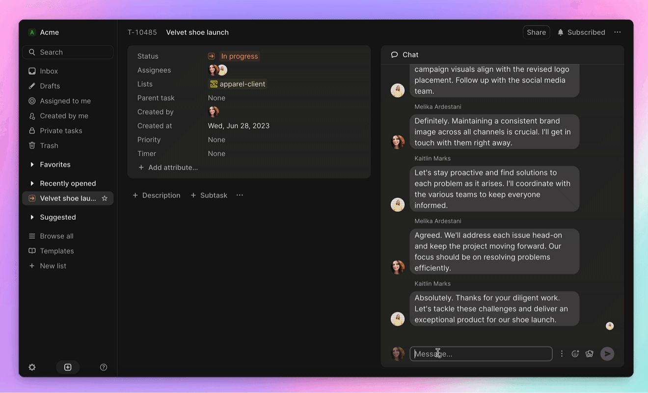 Let Height Copilot manage your projects so you can focus on the work that matters 💎