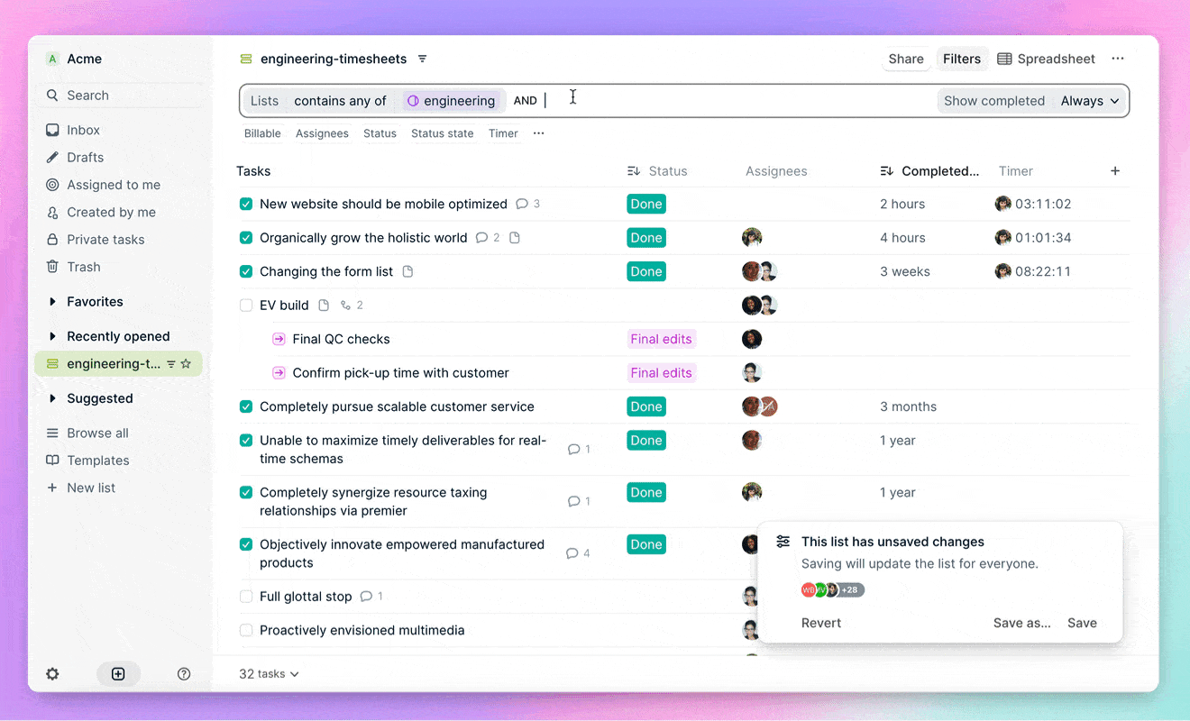 What’s new: Height Copilot enhancements, filter by task duration, and ...