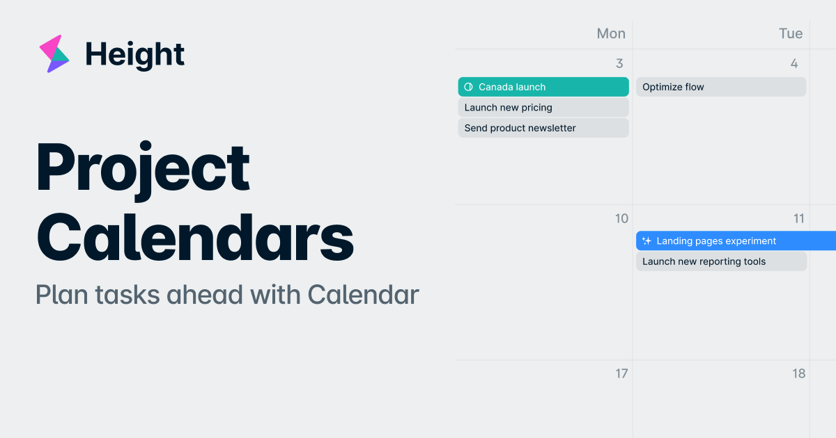 Enhanced Calendar views: multi-day tasks, colors & icons, and more  ✨
