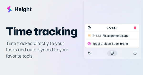 Time tracking: Make every minute count ⏲️